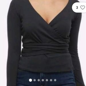 Livefashionable - Able Trujillo Wrap Top size Medium